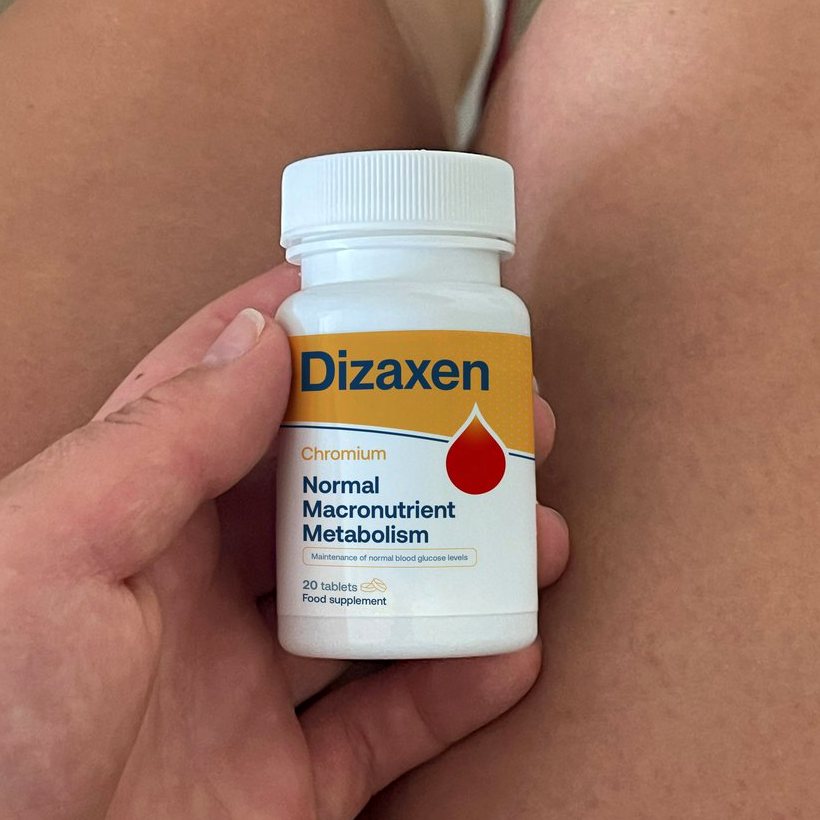 Dizaxen – 20 таблетки в бяло шише