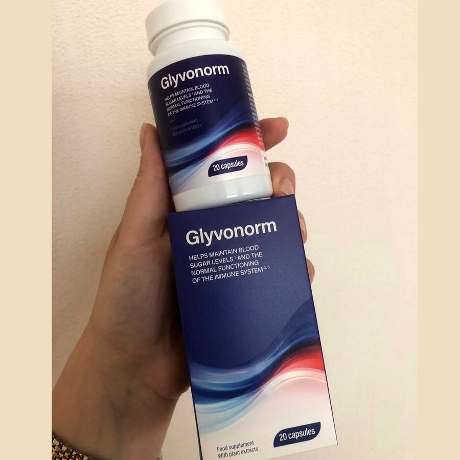 Glyvonorm – 20 капсули в шише и кутия