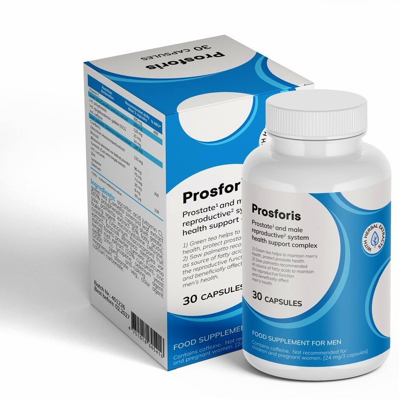 Prosforis – капсули в бяло шише