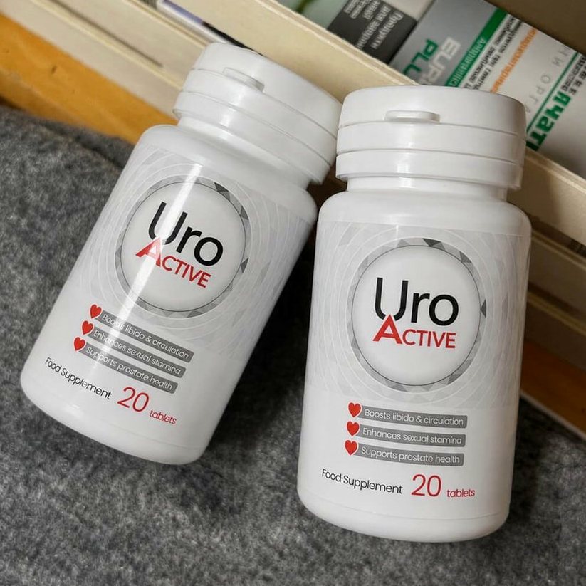 Uro Active – таблетки в бяло шише