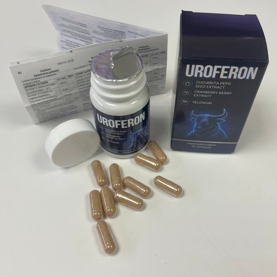 Uroferon – 10 капсули в кутия